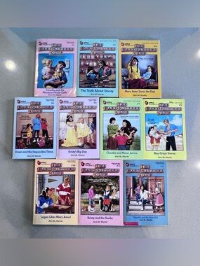 The Baby Sitters Club Book Collection Ann M Martin Apple Paperbacks Scholastic